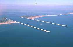 Bocca di porto di Chioggia (foto: Consorzio Venezia Nuova)